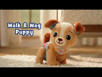 VTech Baby Walk & Wag Puppy – Soft Interactive Baby Toy 9–36 Months