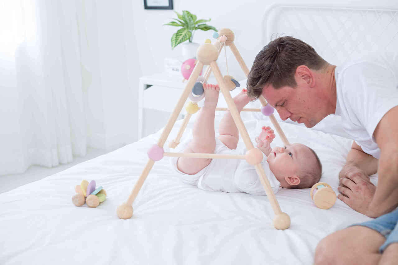 PlanToys - Baby Play Gym Pastel