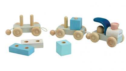 PlanToys - Stacking Train Trio