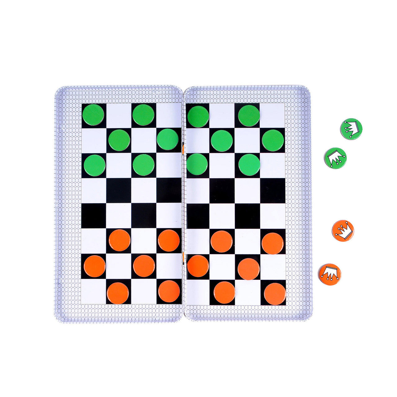 The Purple Cow - Magnetic Travel Game - Magnetic Checkers