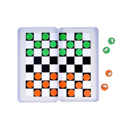 The Purple Cow - Magnetic Travel Game - Magnetic Checkers