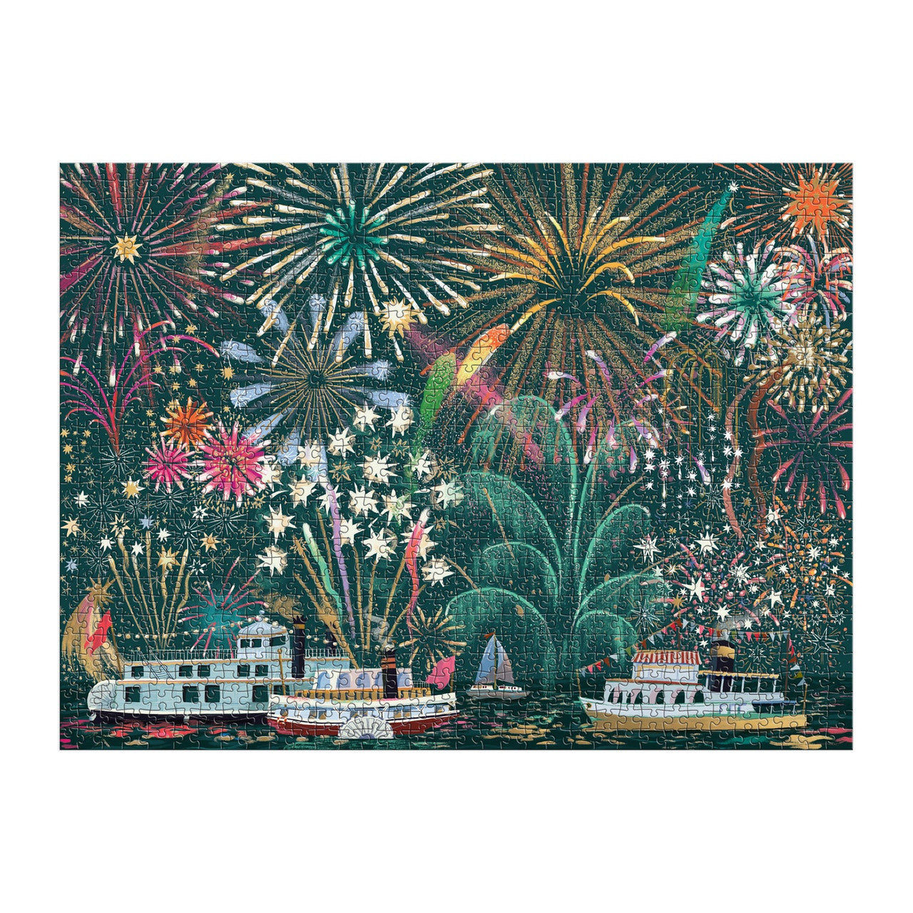 Galison 1000pc - Fireworks Jubilee Foil Puzzle