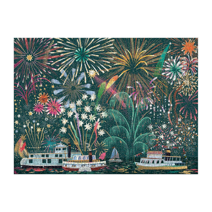 Galison 1000pc - Fireworks Jubilee Foil Puzzle