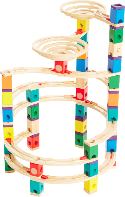 Hape - Quadrilla The Cyclone Marble Run Set 198 pcs
