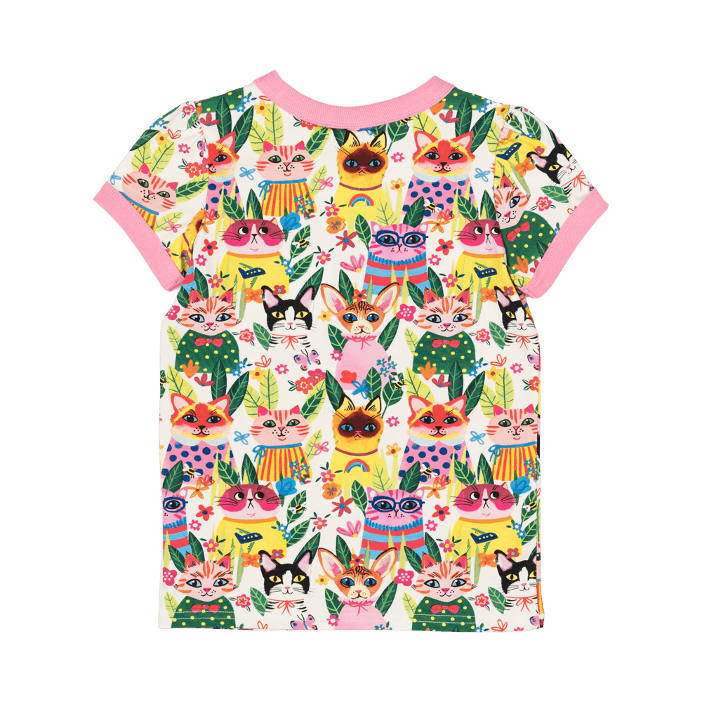 Cool Cats Ringer T-shirt