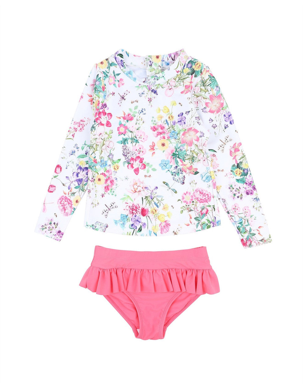 Minihaha - Allegra White Rash Swim Set