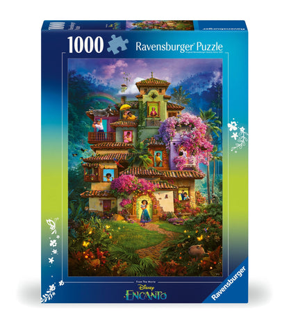 Ravensburger Disney Encanto 1000 piece jigsaw puzzle box featuring the magical Casita
