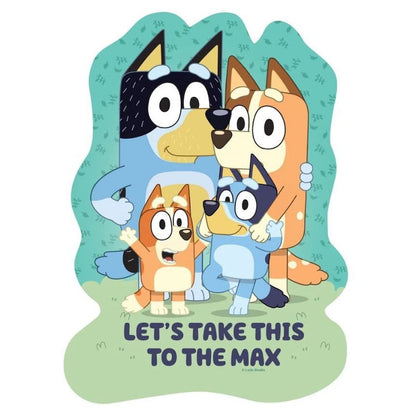 Ravensburger - Bluey Let's Do This - 4 Large Shaped Puzzles