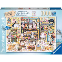 Ravensburger 1000pc - Crazy Cats Haberdashery Puzzle