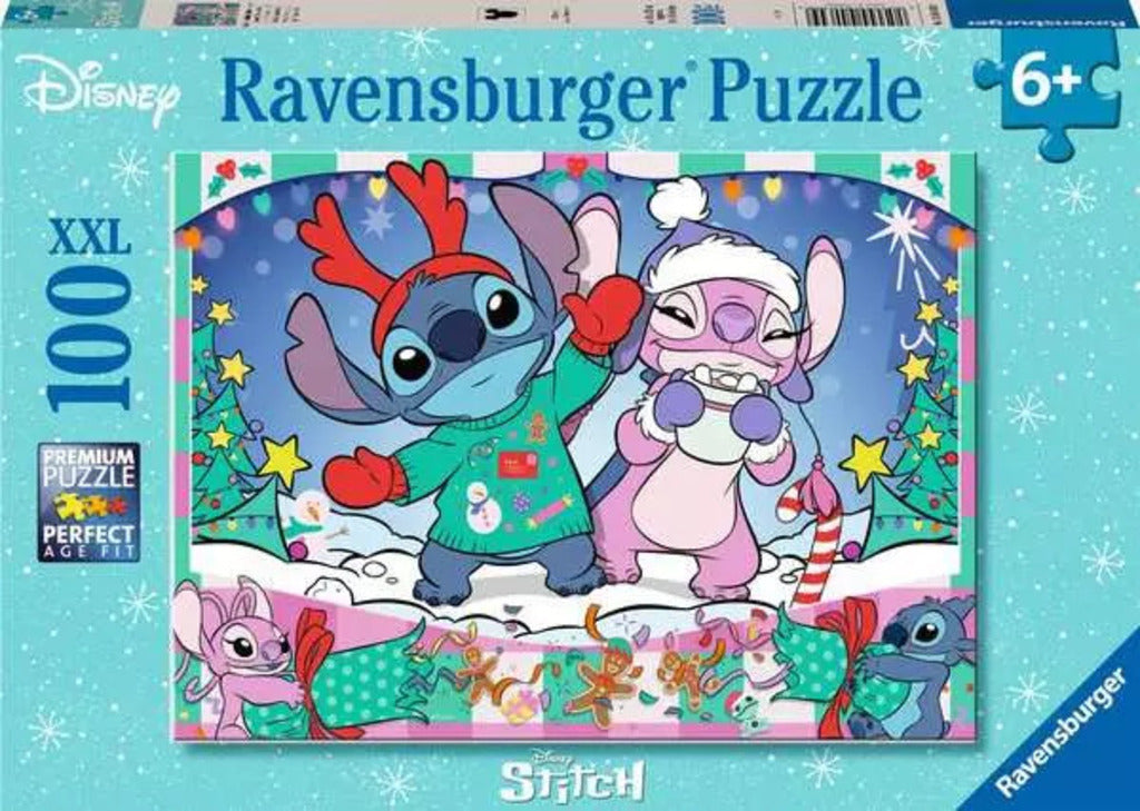 Ravensburger 100pc - Disney Stitch Christmas XXL Puzzle