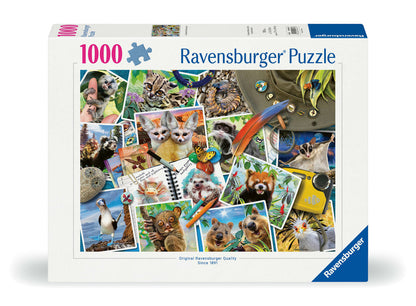 Ravensburger 1000pc - A Traveller's Animal Journal Puzzle