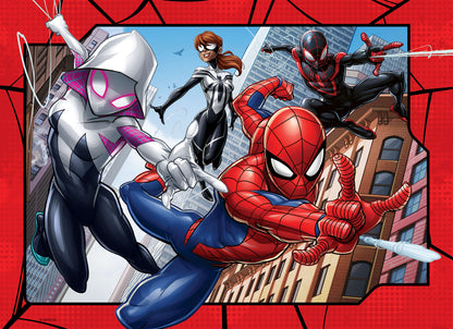 Ravensburger 4x100pc - Marvel Spider-Man Bumper Pack Puzzles