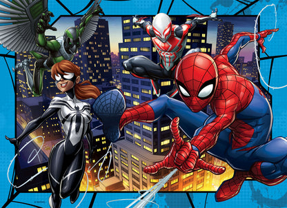 Ravensburger 4x100pc - Marvel Spider-Man Bumper Pack Puzzles