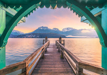 Ravensburger 1000pc - Romantic FootBridge at Lac d'Annecy Puzzle