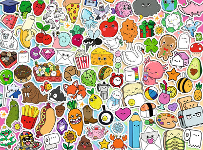 Ravensburger 500pc - Cute Kawaii Chaos Puzzle