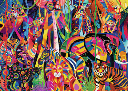 Ravensburger 500pc - Jewelled Jungle Large Format Puzzle