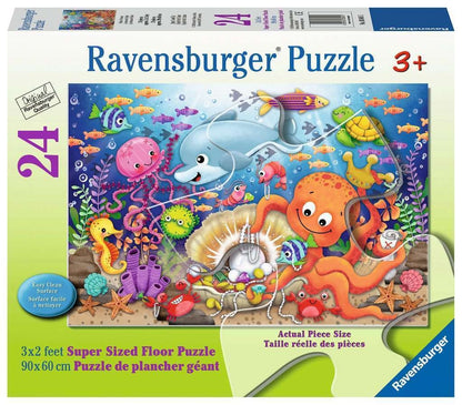 Ravensburger 24pc - Fishie's Fortune SuperSize Floor Puzzle