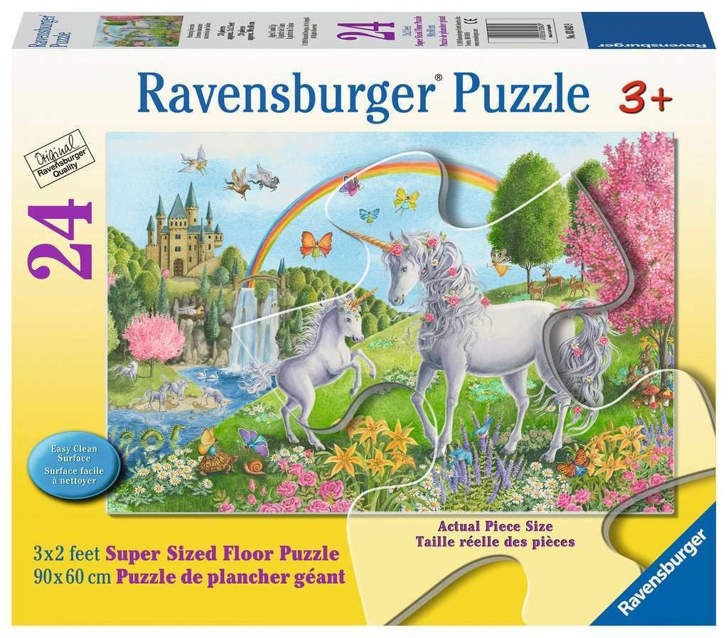 Ravensburger 24pc - Prancing Unicorns SuperSize Floor Puzzle