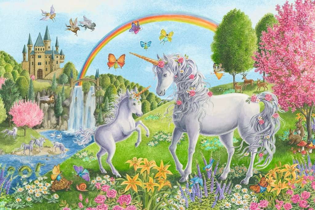 Ravensburger 24pc - Prancing Unicorns SuperSize Floor Puzzle
