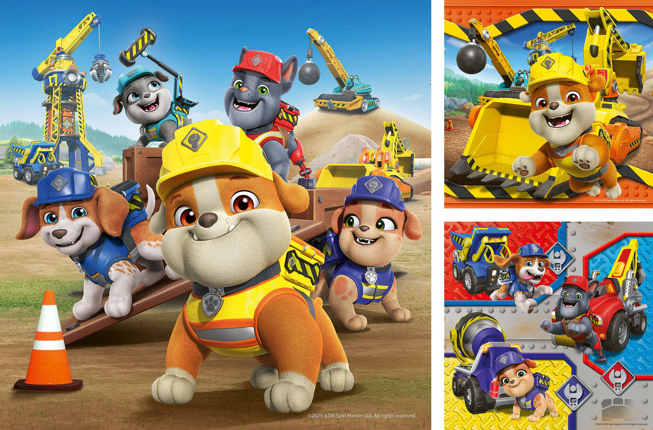 Ravensburger 3x49pc - Rubble & Crew Work Vehicles Puzzles
