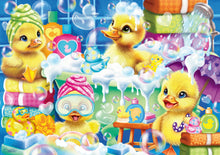 Ravensburger Scrub a Dub Duckies 35 piece children's jigsaw puzzle featuring four adorable rubber duckies enjoying bath time