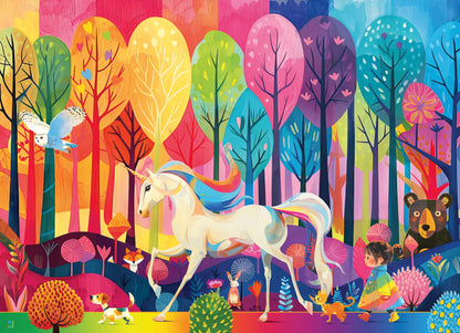 Ravensburger The Fantastic Forest 60 piece children's jigsaw puzzle featuring magical woodland scene