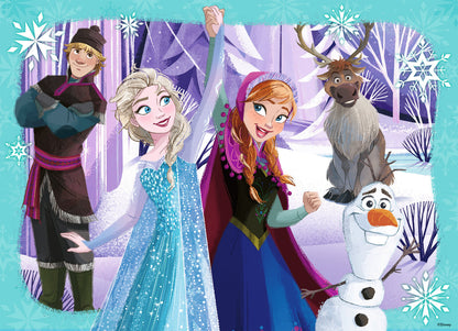 Ravensburger 4x100pc - Disney Frozen Bumper Puzzle Pack