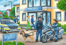 Ravensburger 2x24pc- Police at Work! Puzzle