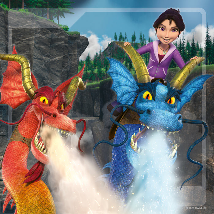Ravensburger 3x49pc - Wild Things Dragons Puzzle