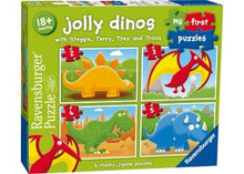 Ravensburger- Jolly Dinos My First Puzzle 2 3 4 5pc