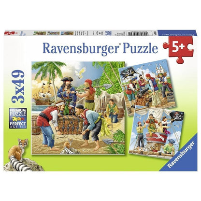 Ravensburger 3x49pc - High Seas Adventure Puzzle