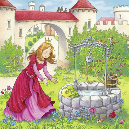 Ravensburger 3x49pc- Rapunzel, Riding Hood and Frog Puzzle