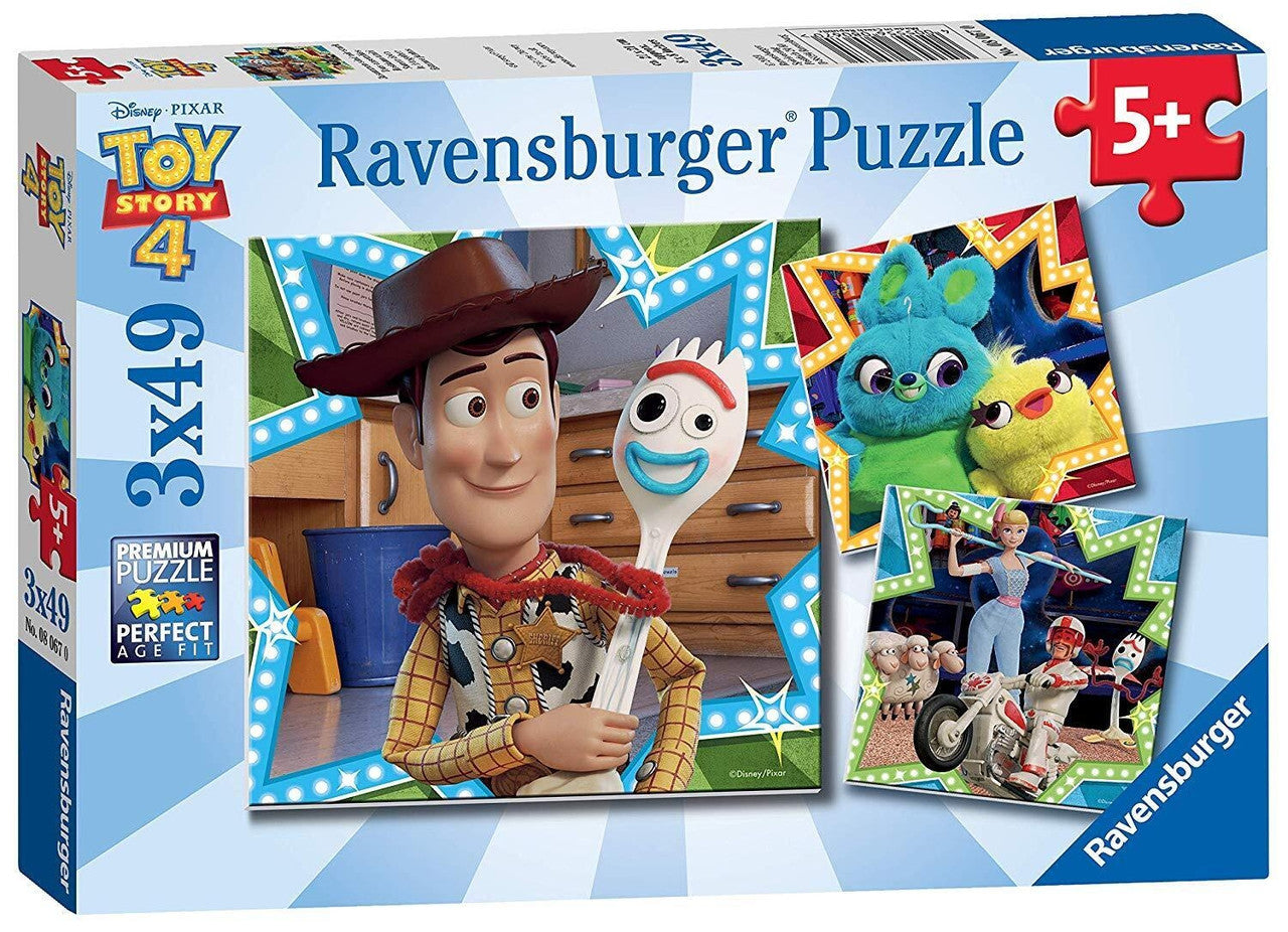 Ravensburger 3x49pc - Disney Toy Story 4 Puzzle