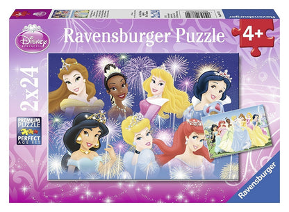 Ravensburger 2x24pc - Disney The Princesses Gathering Puzzle