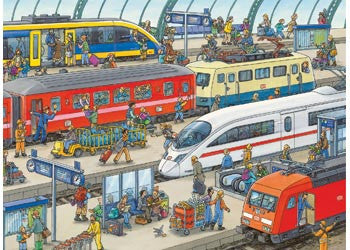 Ravensburger 60pc - Railway Station Puzzle