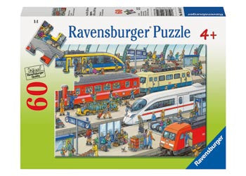 Ravensburger 60pc - Railway Station Puzzle
