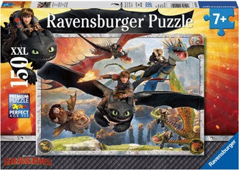 Ravensburger 150pc - How To Train A Dragon - Easily Tamed Dragons Puzzle