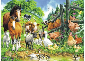 Ravensburger 100pc - Animal Get Together Puzzle