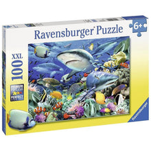 Ravensburger 100pc - Reef Of The Sharks Puzzle