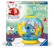 Ravensburger - Disney Stitch & Friends 3D Puzzle Ball 72pc