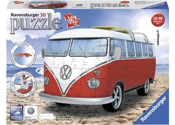 Ravensburger 162pc - VW Kombi Bus 3D Model Puzzle