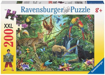 Ravensburger 200pc - Animals In The Jungle Puzzle