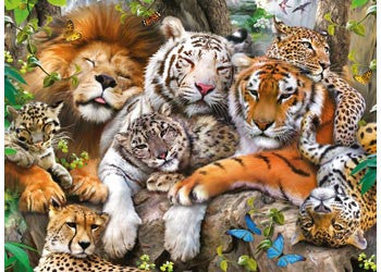 Ravensburger 200pc -  Big Cat Nap Puzzle