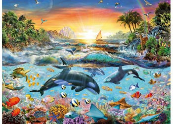 Ravensburger 200pc -  Orca Paradise Puzzle