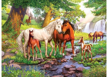 Ravensburger 300pc - Horses by the Stream Puzzle