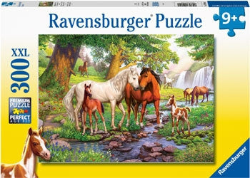 Ravensburger 300pc - Horses by the Stream Puzzle