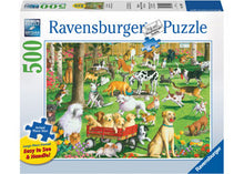 Ravensburger 500pc - At the Dog Park Large Format Puzzle