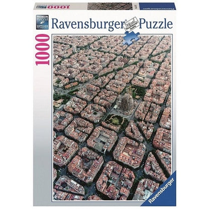 Ravensburger 1000pc - Barcelona von Oben Puzzle