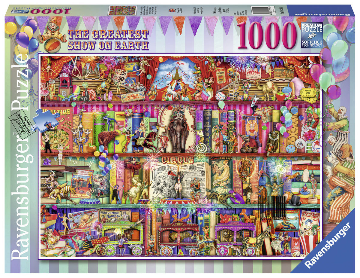 Ravensburger 1000pc - The Greatest Show on Earth
