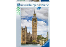 Ravensburger 1500pc - Funny Cat on Big Ben Puzzle